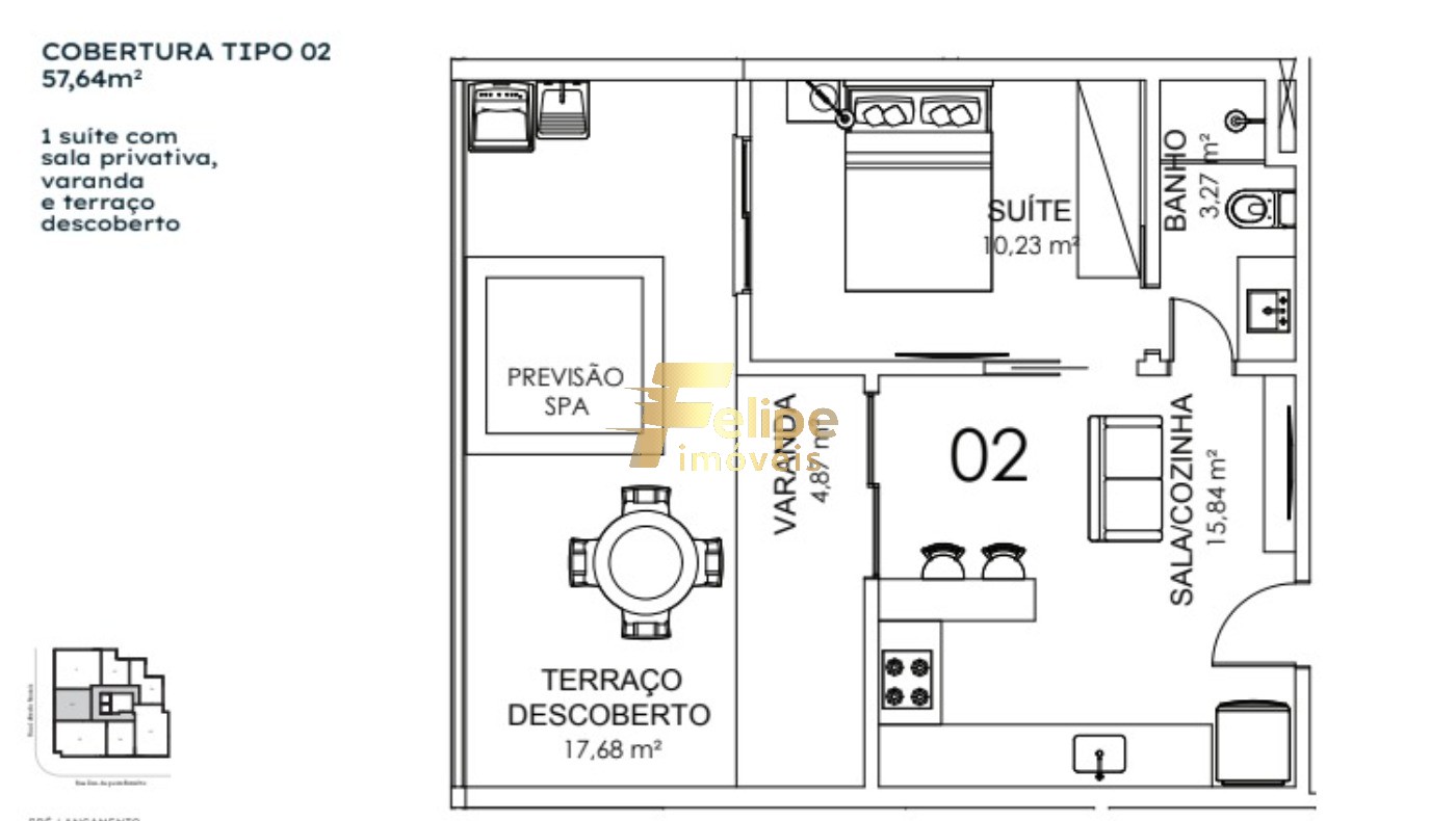 Apartamento, 2 quartos, 76 m² - Foto 7