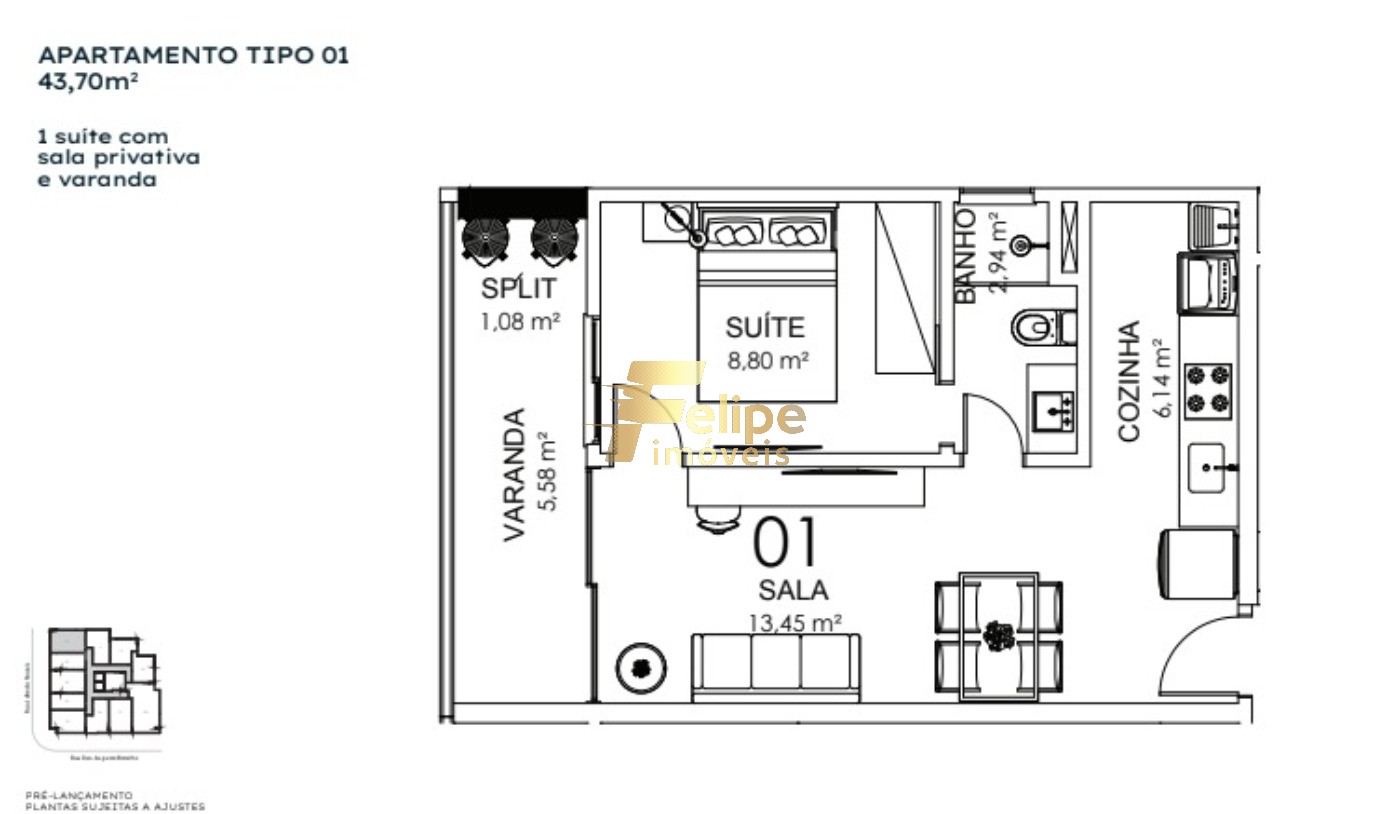 Cobertura, 2 quartos, 85 m² - Foto 27