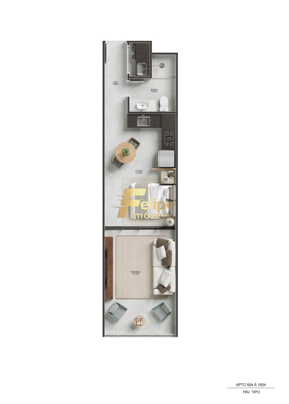 Apartamento, 2 quartos, 98 m² - Foto 12
