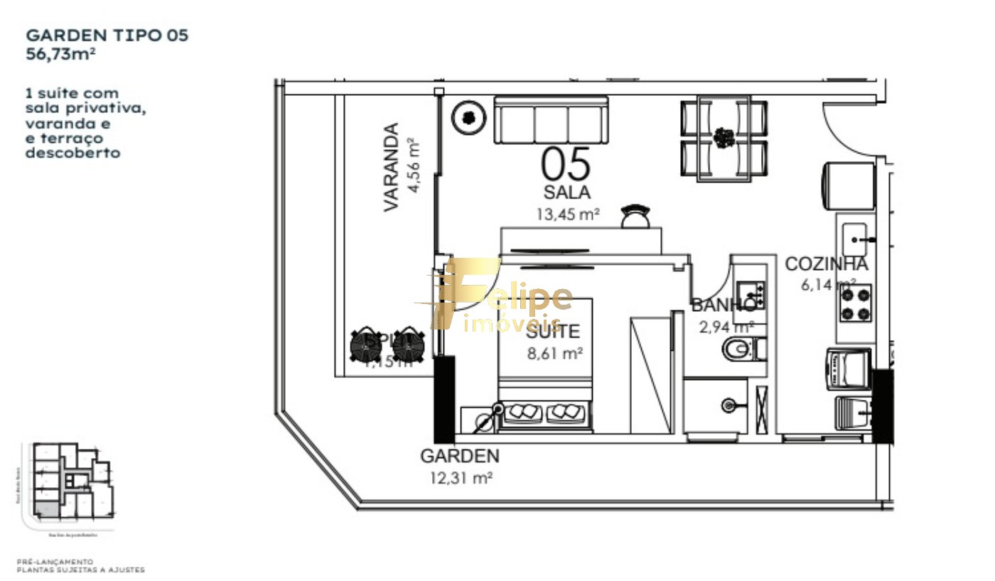 Apartamento, 2 quartos, 76 m² - Foto 11