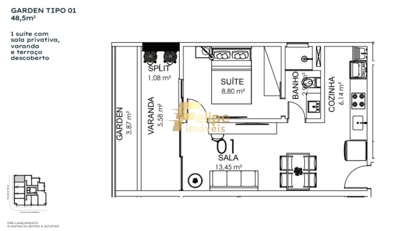 Apartamento, 2 quartos, 76 m² - Foto 15