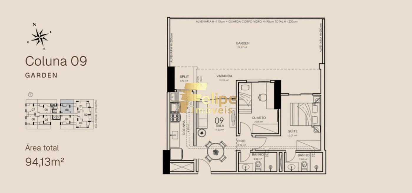 Apartamento, 2 quartos, 56 m² - Foto 8