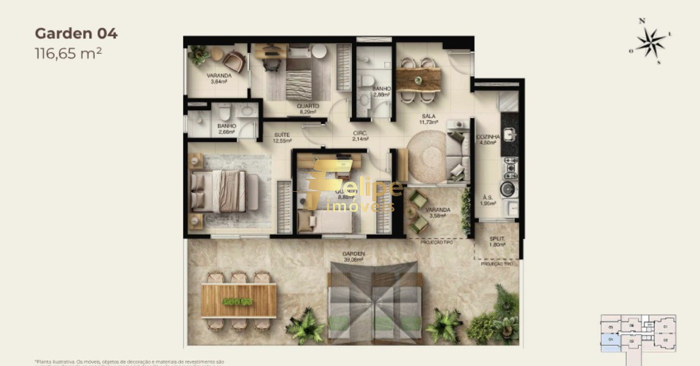 Apartamento, 3 quartos, 75 m² - Foto 17