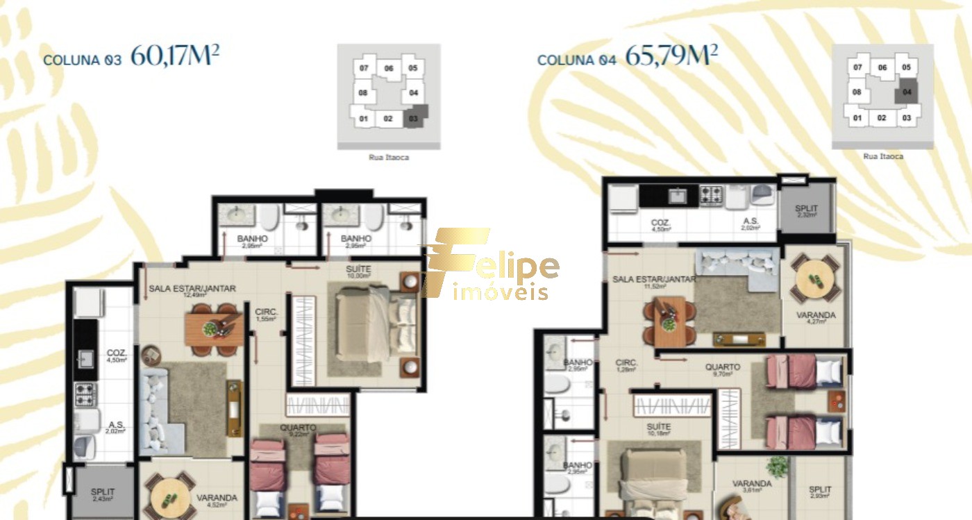 Apartamento, 2 quartos, 60 m² - Foto 4