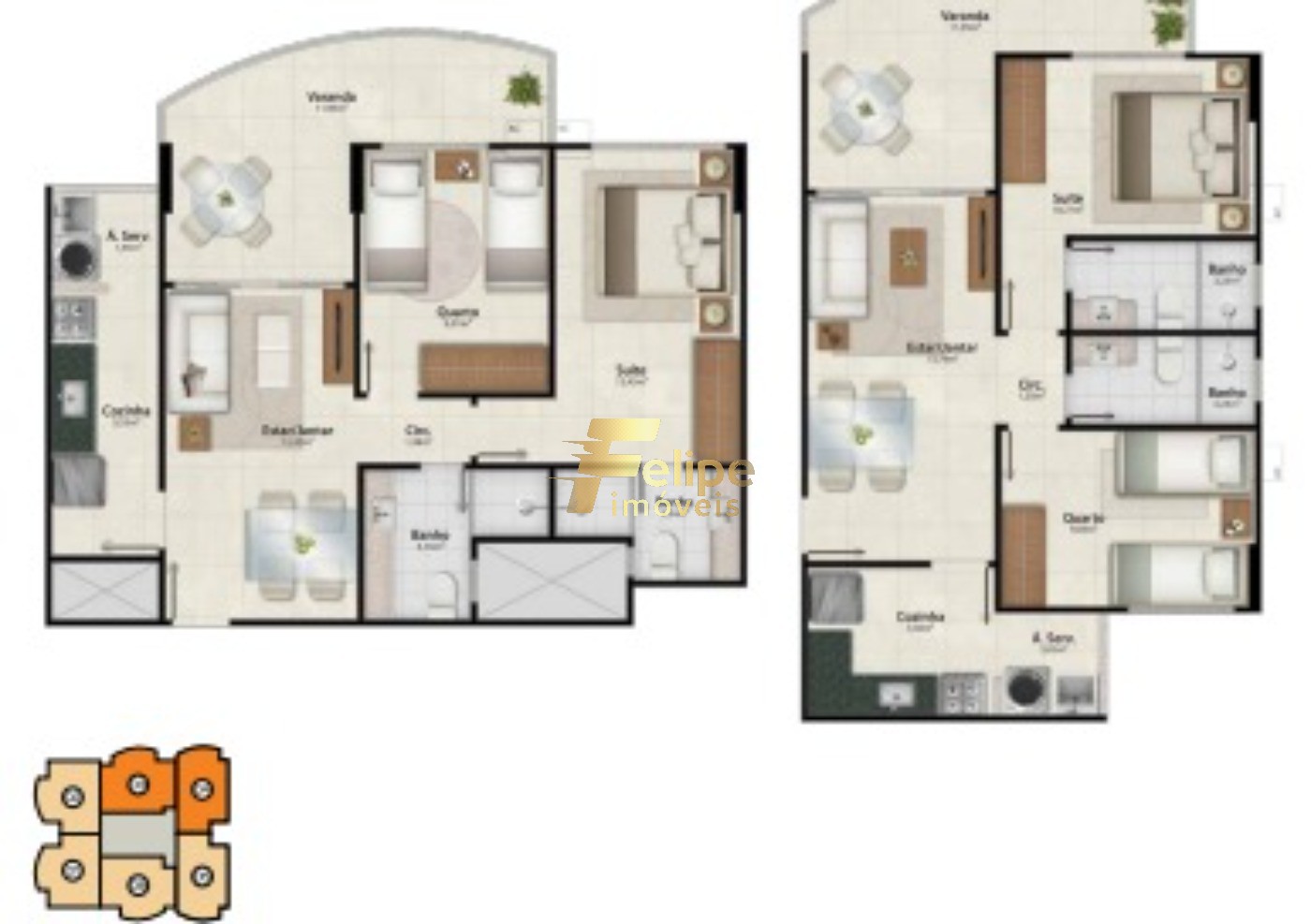 Apartamento, 2 quartos, 65 m² - Foto 12