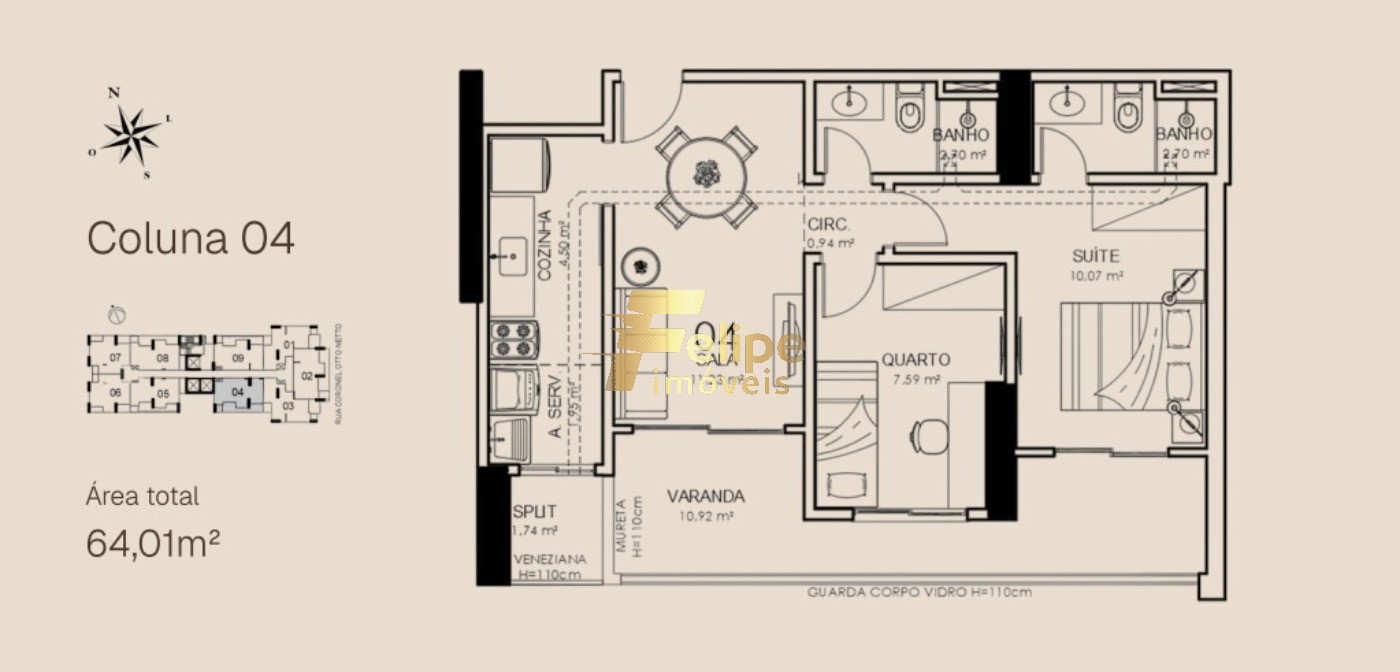 Apartamento, 2 quartos, 81 m² - Foto 23