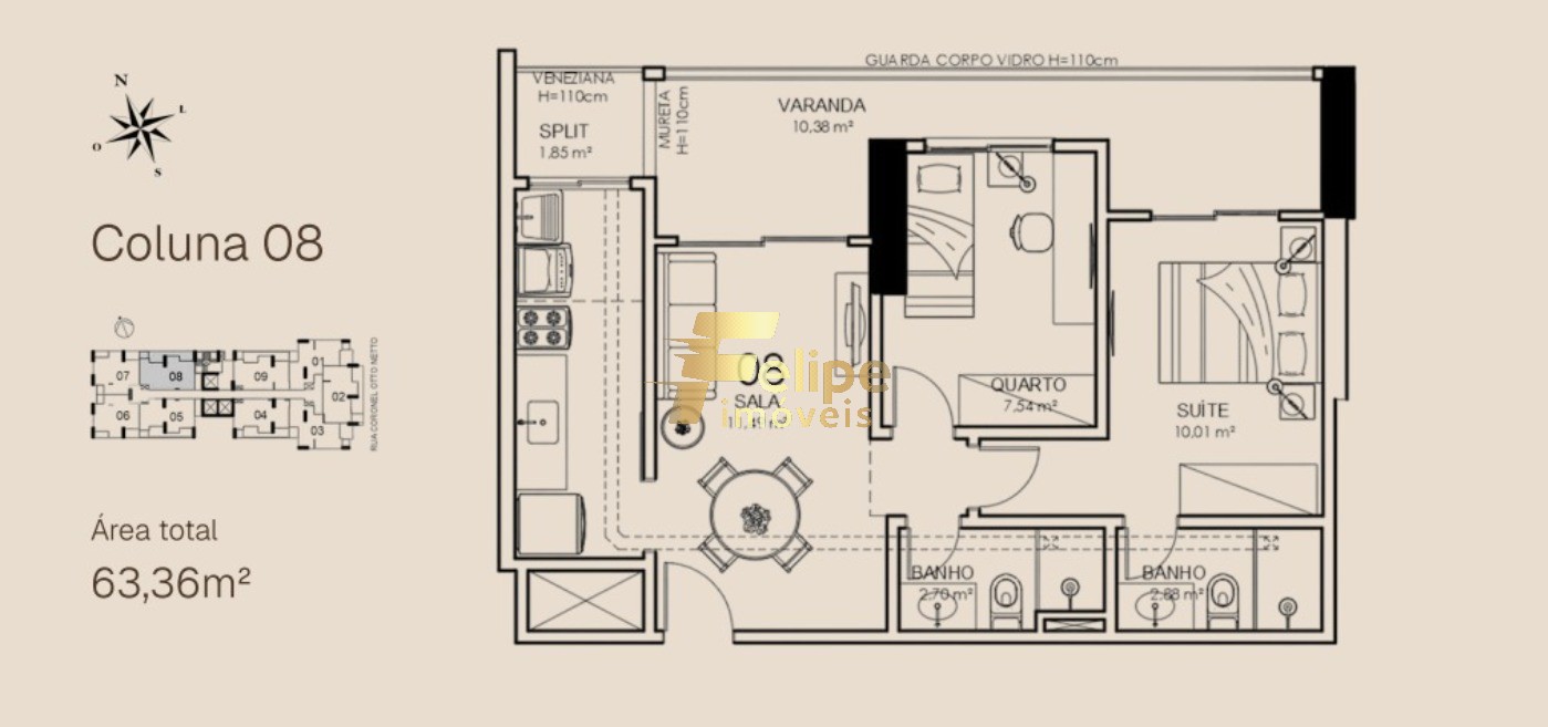 Apartamento, 2 quartos, 81 m² - Foto 19