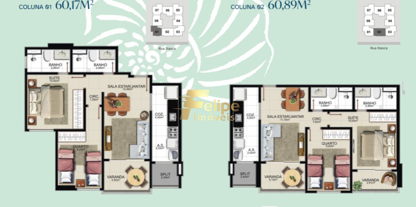 Apartamento, 2 quartos, 60 m² - Foto 5