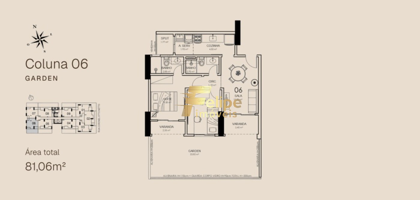 Apartamento, 2 quartos, 56 m² - Foto 11