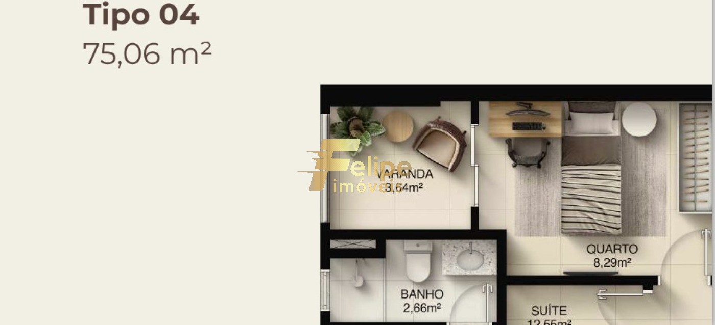 Apartamento, 3 quartos, 75 m² - Foto 25
