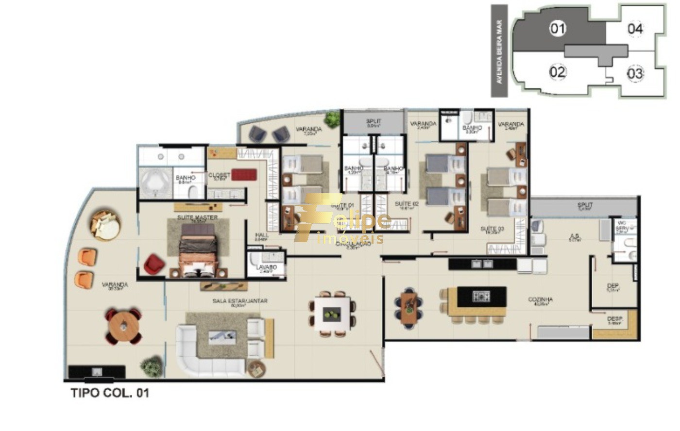Apartamento, 4 quartos, 320 m² - Foto 4