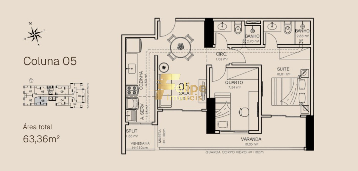 Apartamento, 2 quartos, 81 m² - Foto 22
