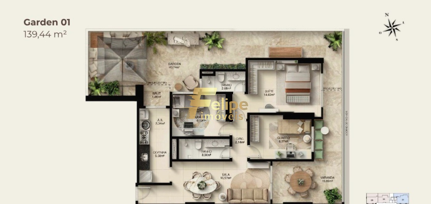 Apartamento, 3 quartos, 75 m² - Foto 20