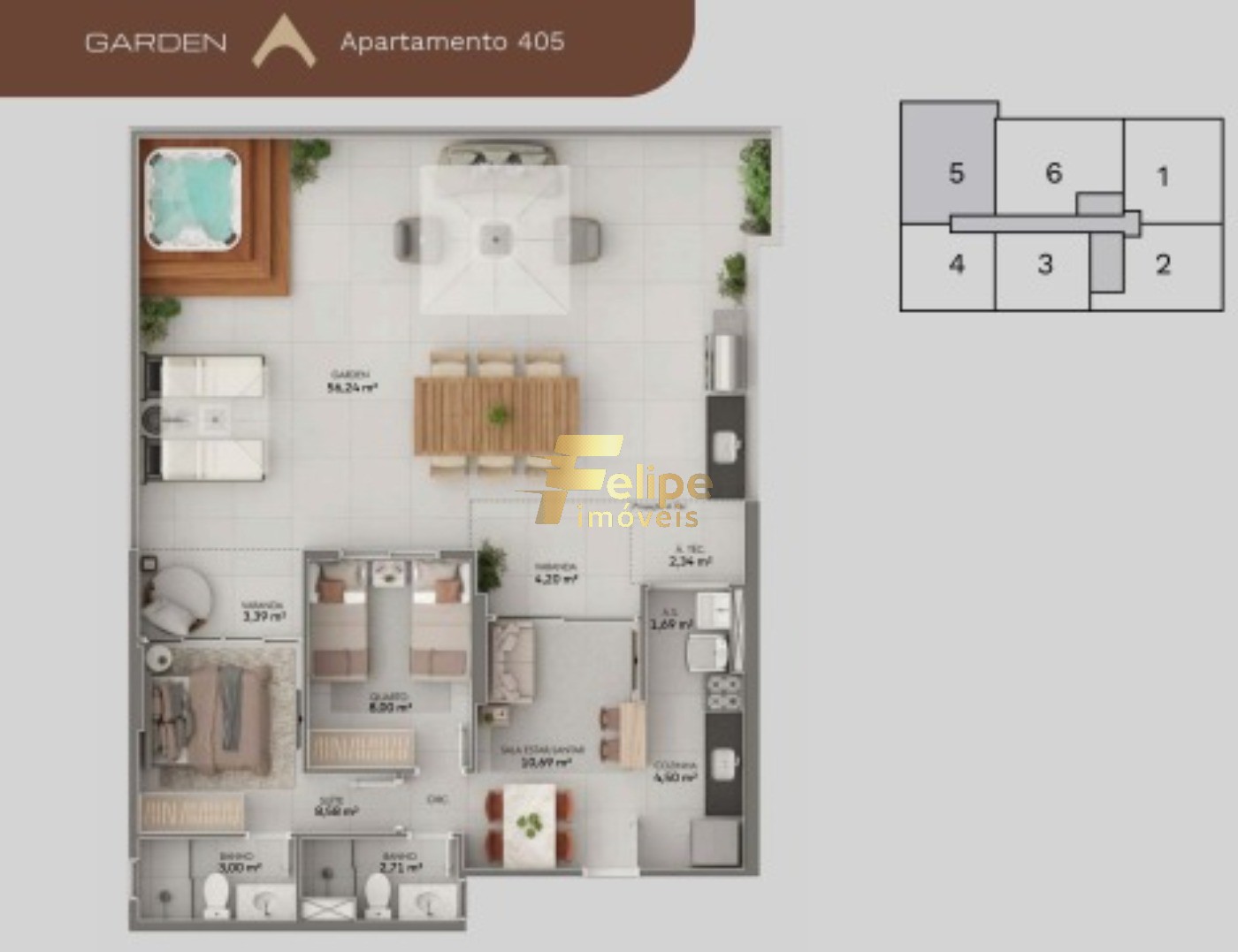 Apartamento, 3 quartos, 71 m² - Foto 6