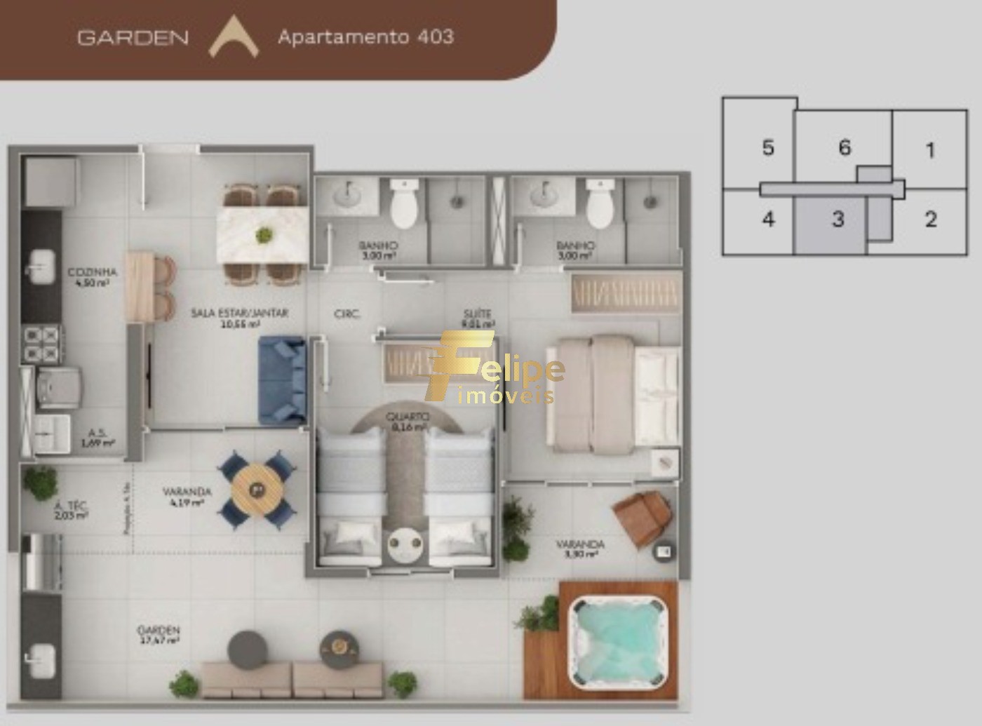 Apartamento, 2 quartos, 54 m² - Foto 8