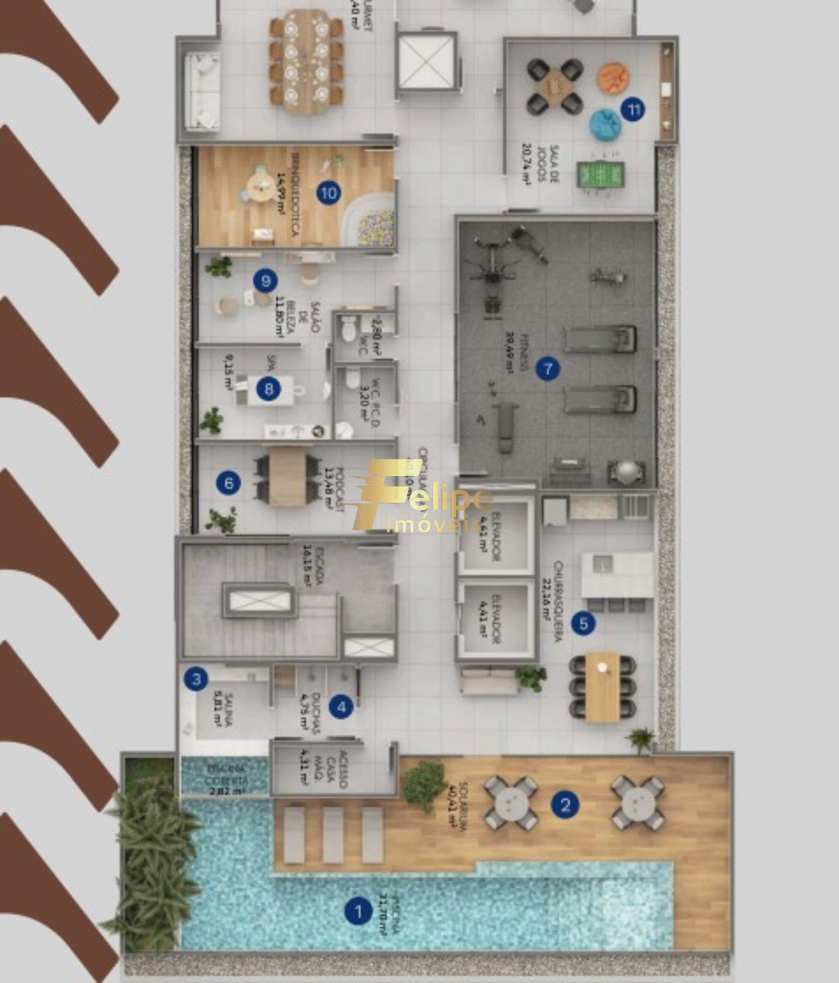Apartamento, 3 quartos, 71 m² - Foto 48