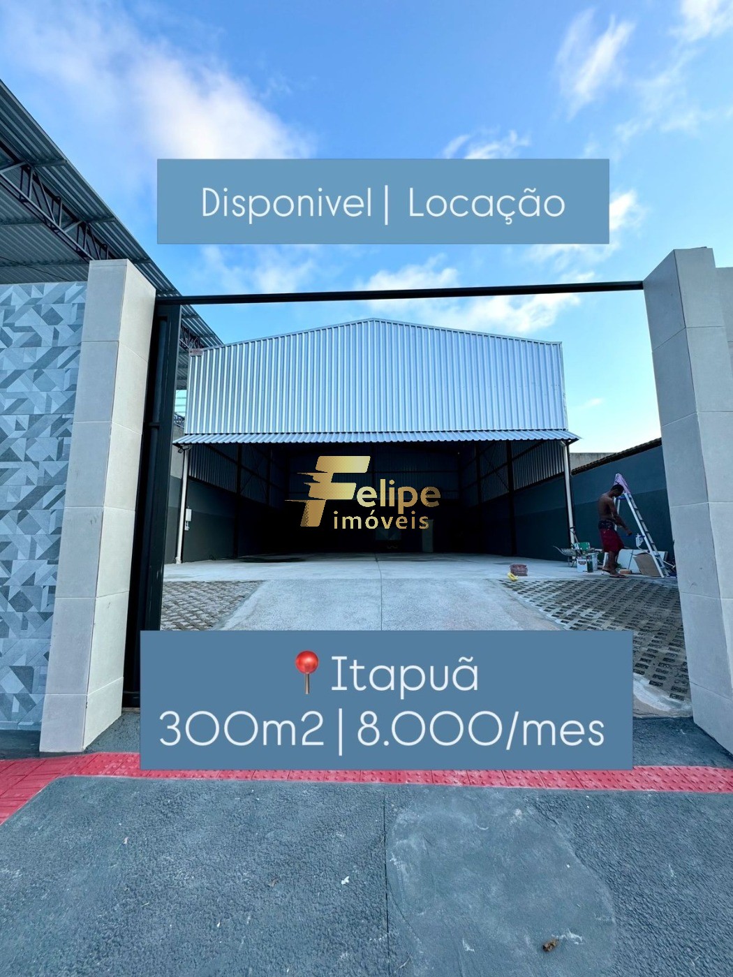 Depósito-Galpão, 300 m² - Foto 4