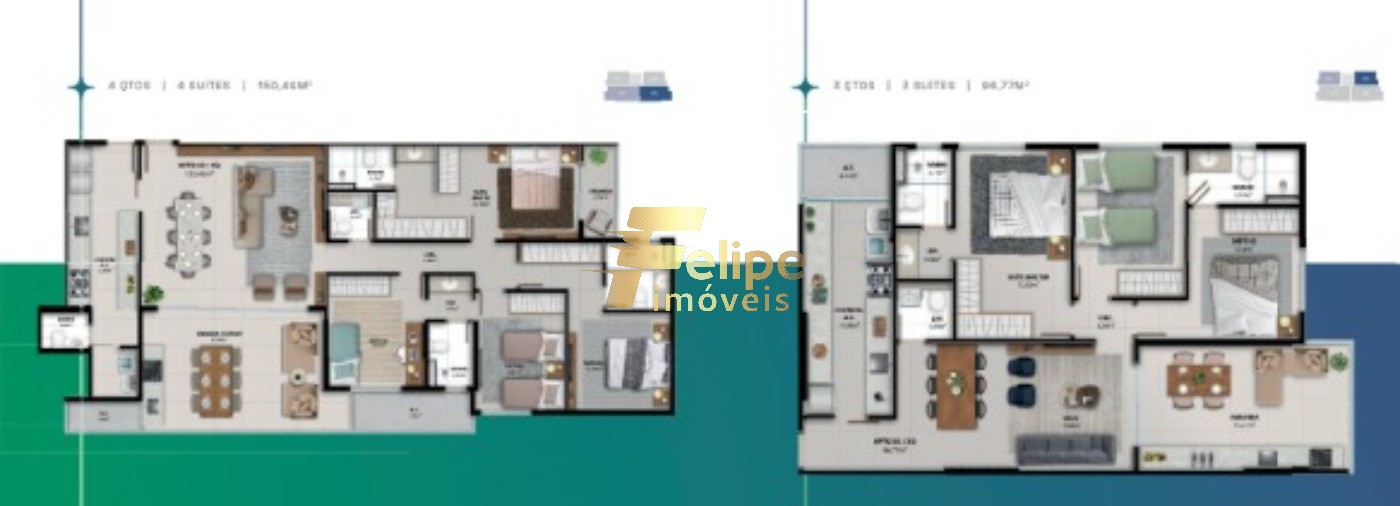 Cobertura, 4 quartos, 241 m² - Foto 3