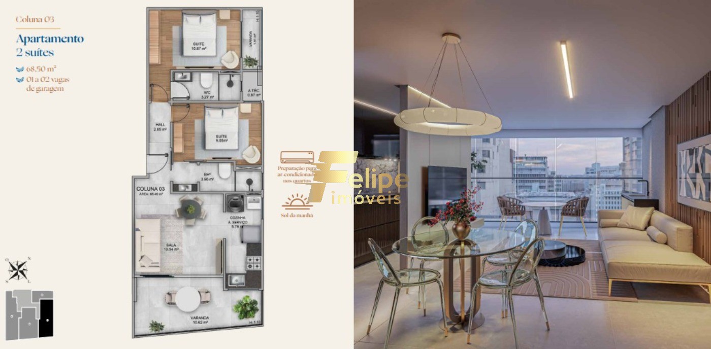 Apartamento, 1 quarto, 27 m² - Foto 14