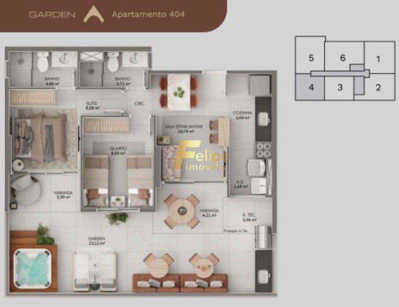 Apartamento, 3 quartos, 71 m² - Foto 7