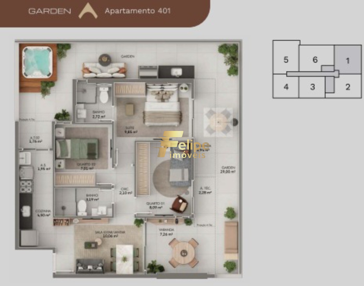 Apartamento, 2 quartos, 54 m² - Foto 10