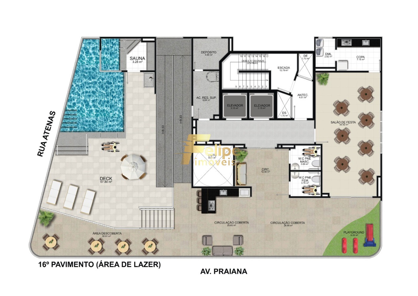 Apartamento, 2 quartos, 61 m² - Foto 17