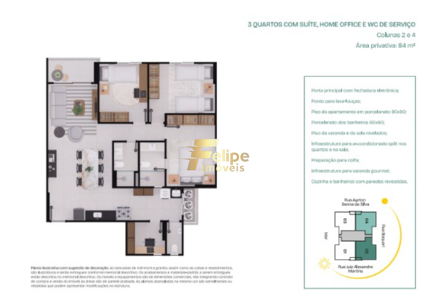 Apartamento, 3 quartos, 80 m² - Foto 4