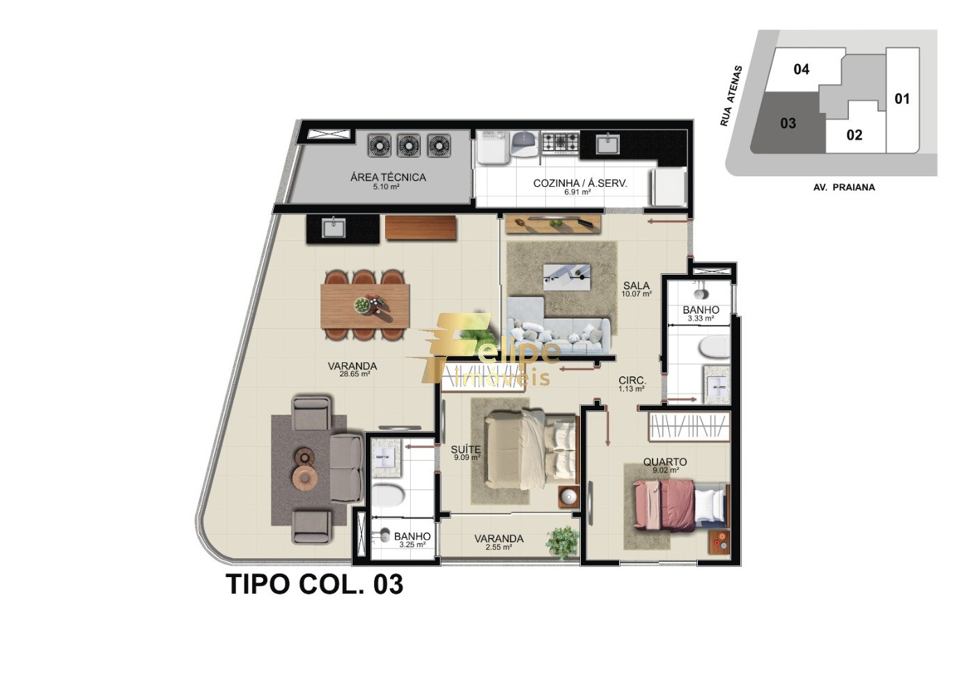 Apartamento, 3 quartos, 88 m² - Foto 12