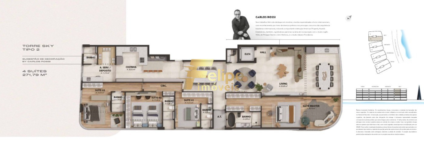 Apartamento, 4 quartos, 249 m² - Foto 19