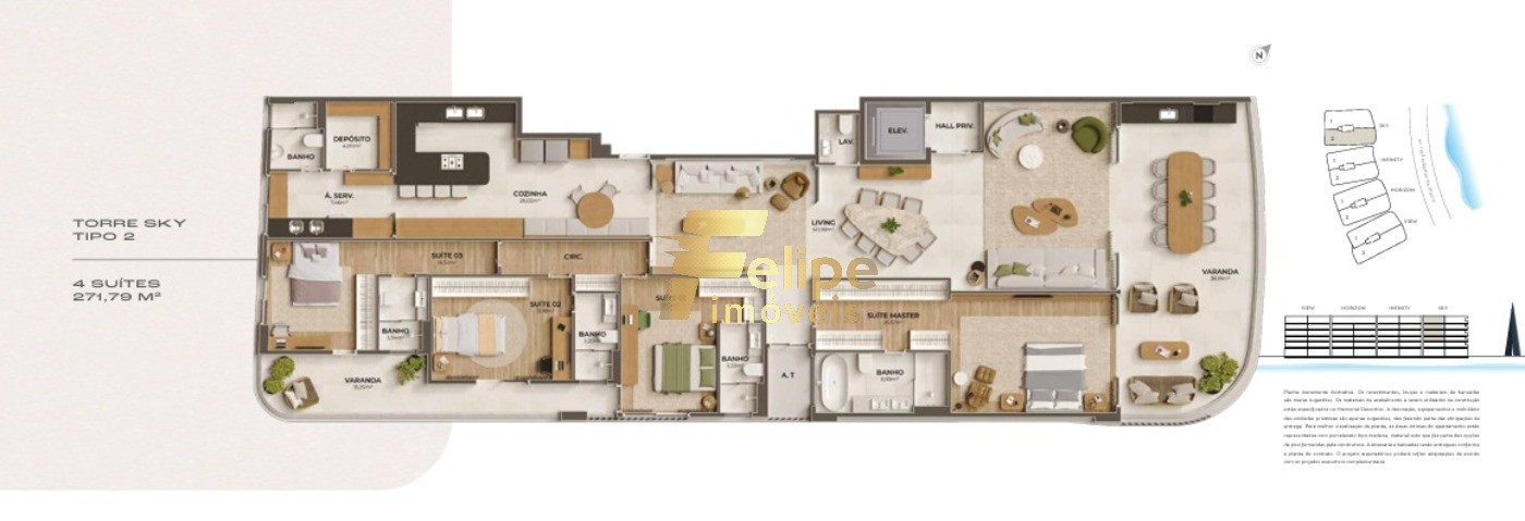 Apartamento, 4 quartos, 249 m² - Foto 20