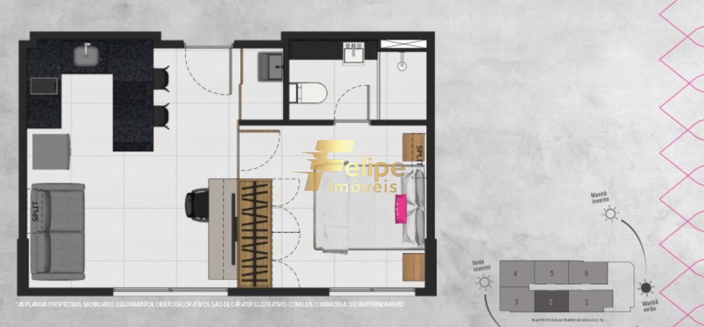 Apartamento, 1 quarto, 39 m² - Foto 19