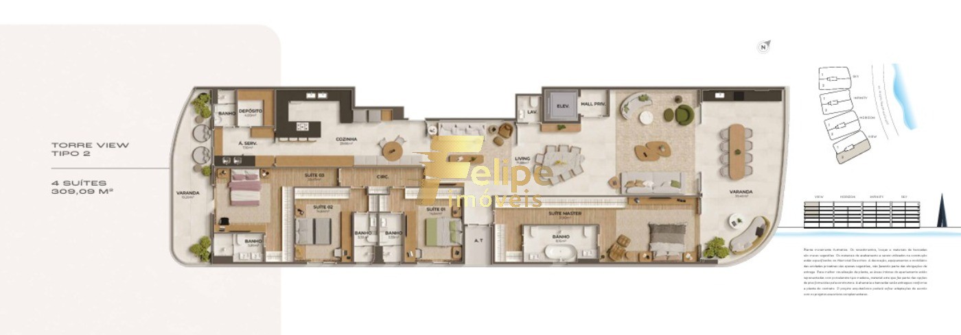 Apartamento, 4 quartos, 249 m² - Foto 13