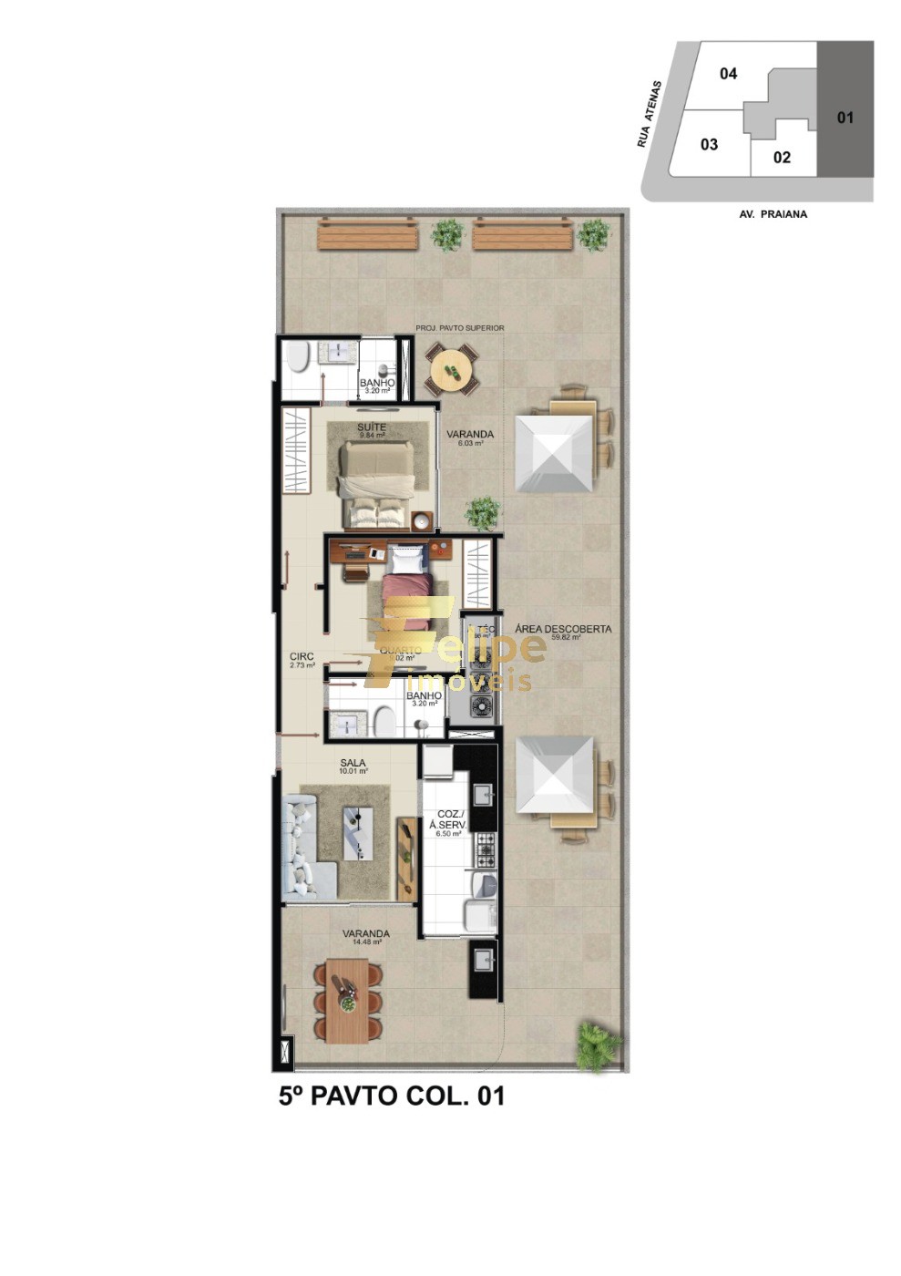 Apartamento, 2 quartos, 61 m² - Foto 19