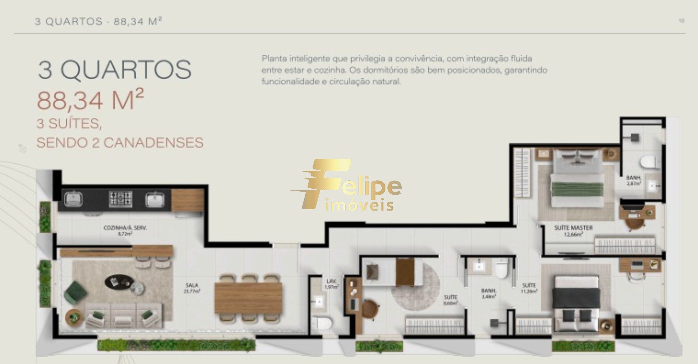 Apartamento, 4 quartos, 174 m² - Foto 7