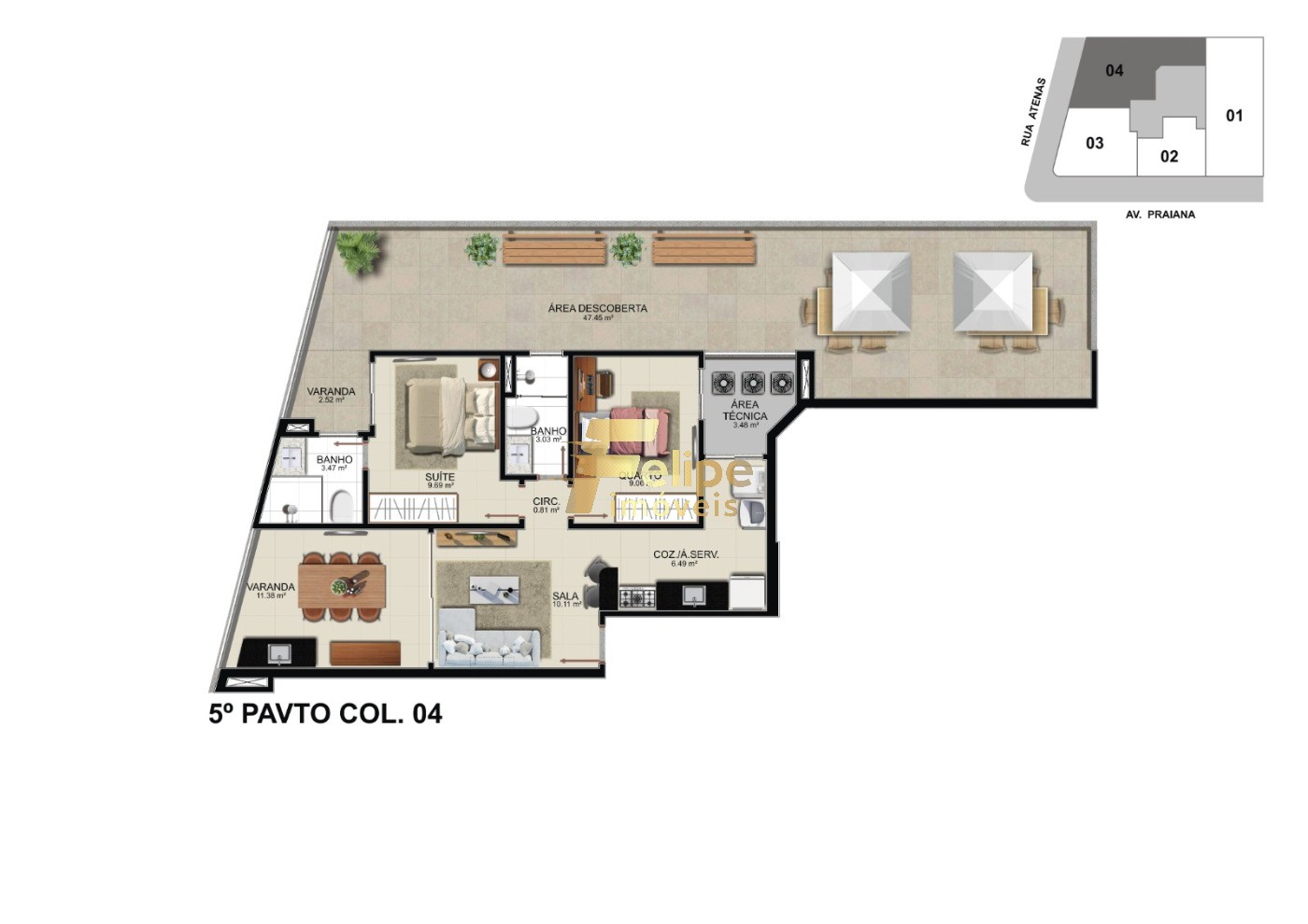 Apartamento, 2 quartos, 61 m² - Foto 18