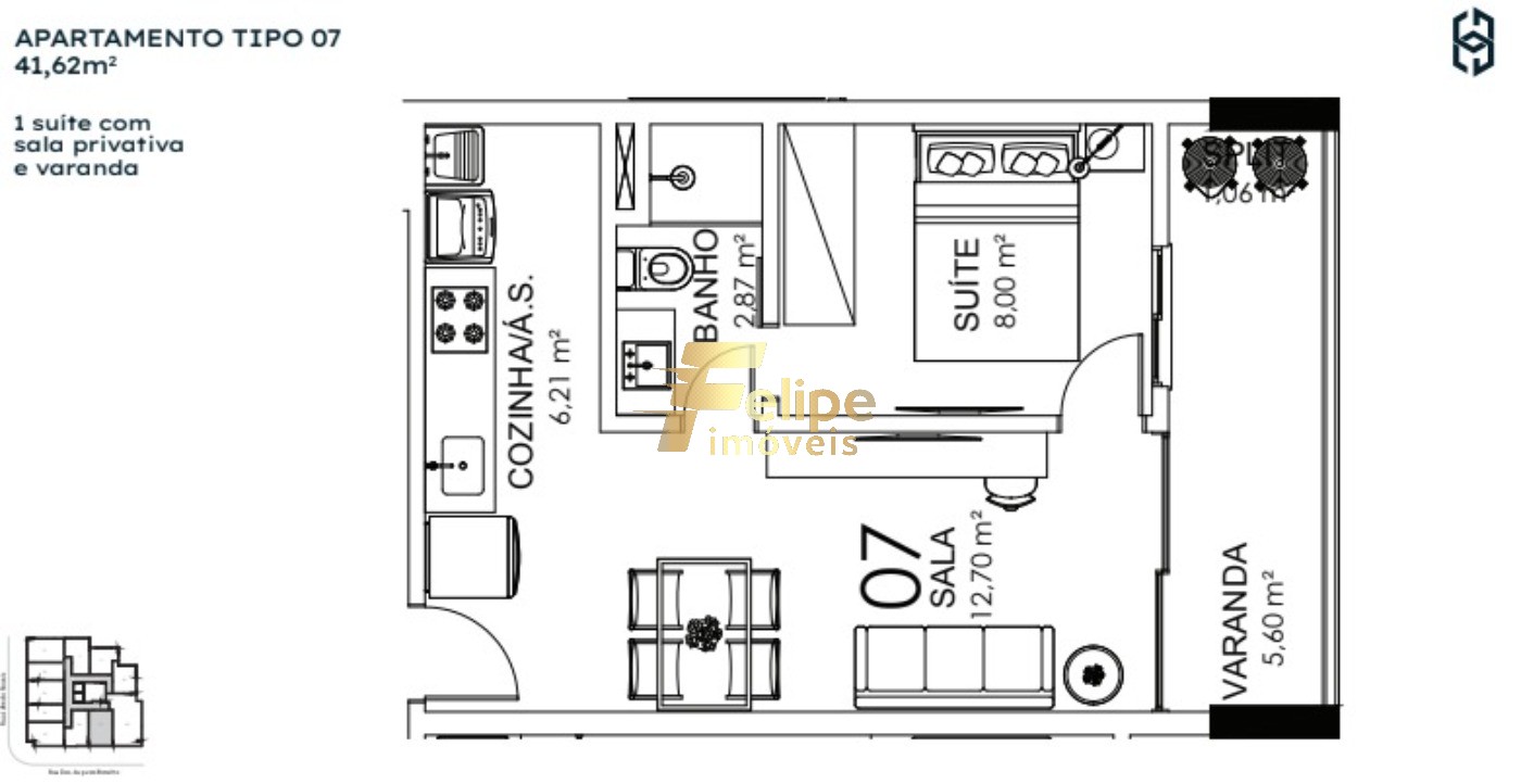 Cobertura, 2 quartos, 85 m² - Foto 20