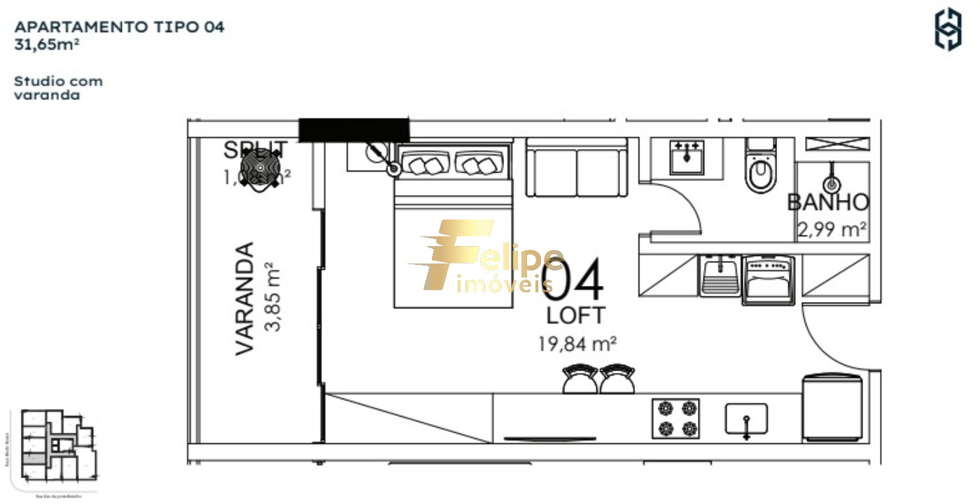 Cobertura, 2 quartos, 85 m² - Foto 23