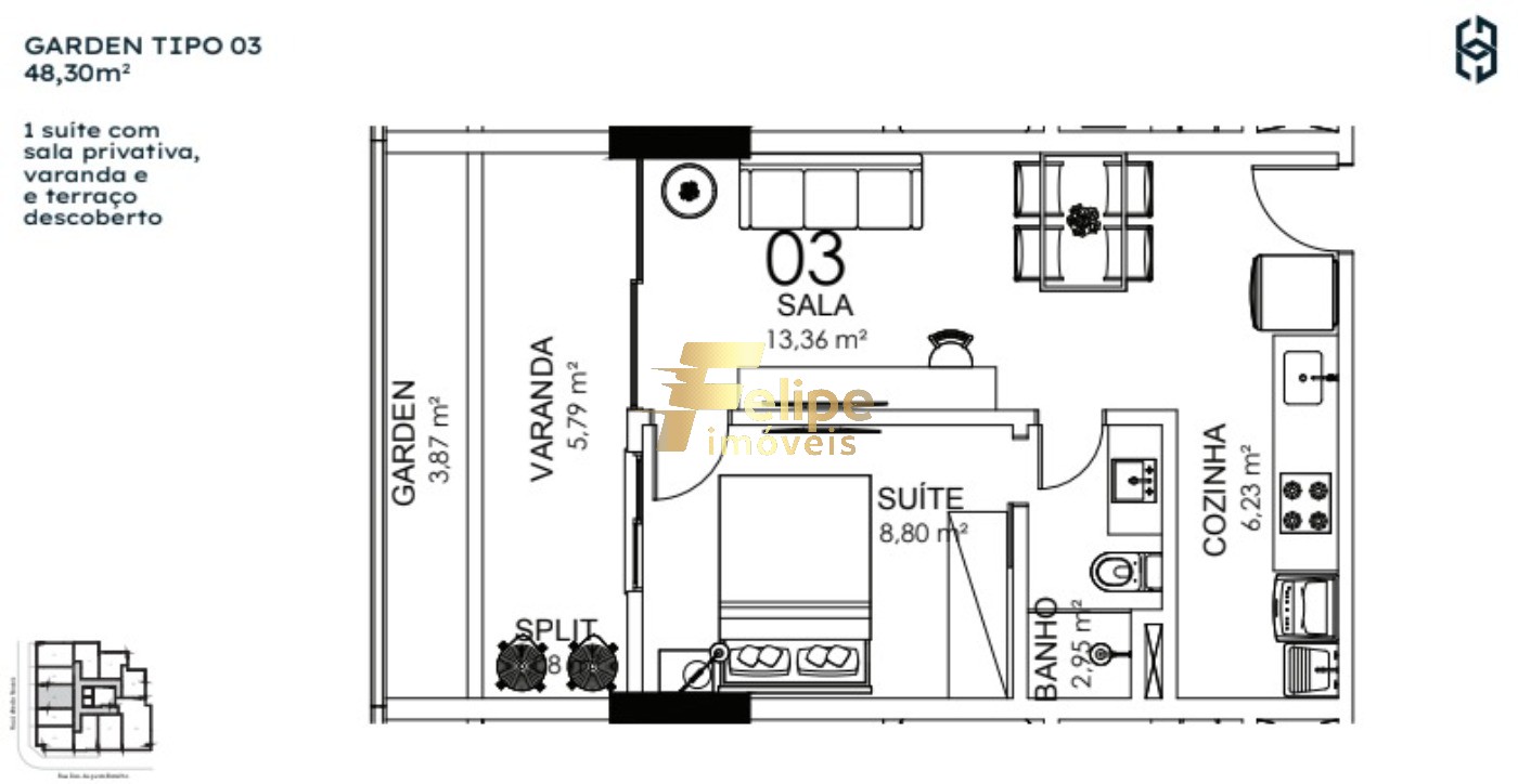 Apartamento, 2 quartos, 76 m² - Foto 12