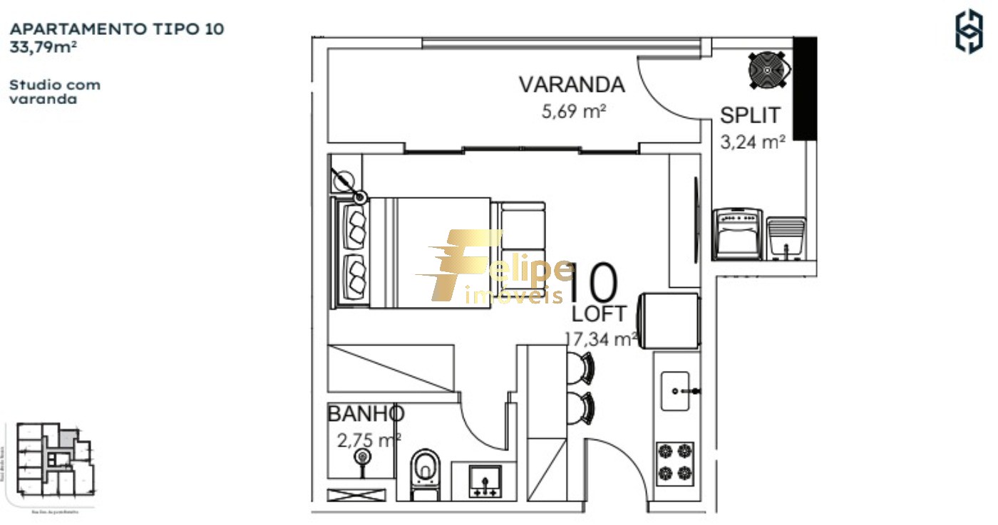 Cobertura, 2 quartos, 85 m² - Foto 17