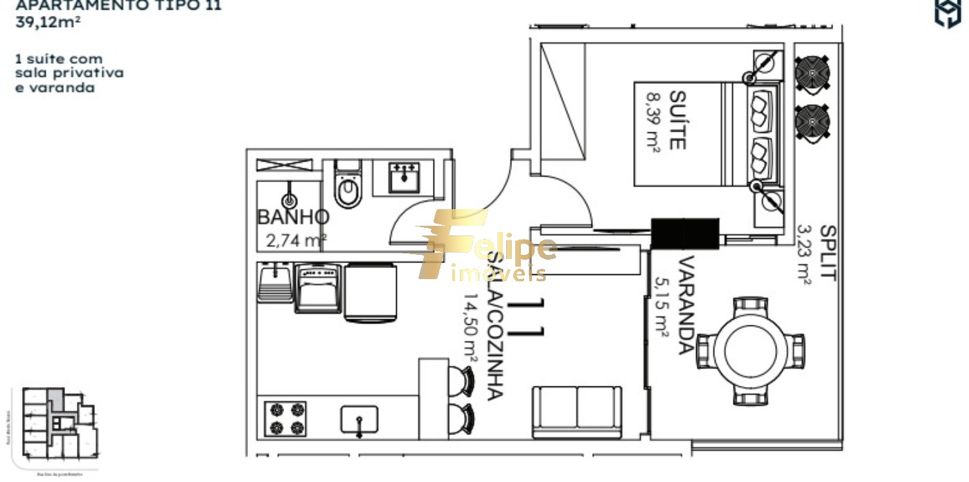 Cobertura, 2 quartos, 85 m² - Foto 16