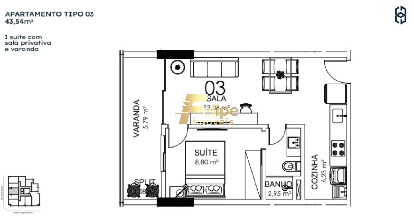 Apartamento, 2 quartos, 76 m² - Foto 24