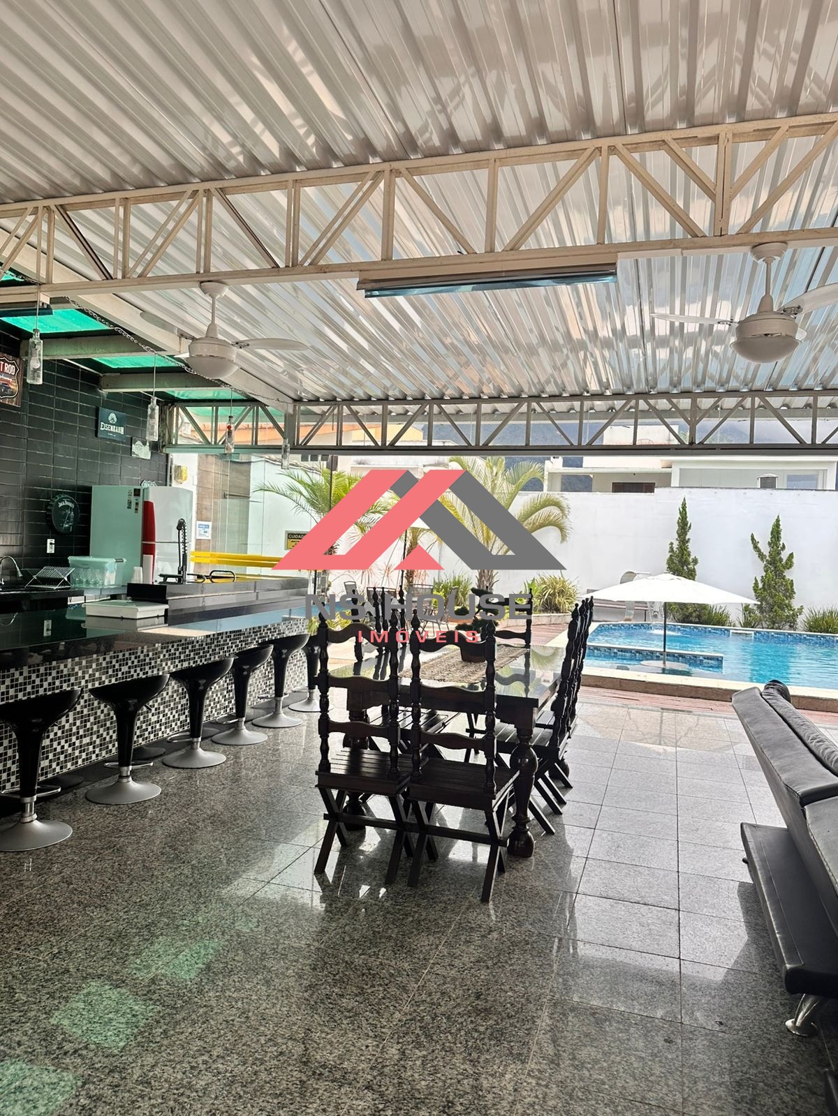 Casa residencial em bertioga - sp, praia da boracéia