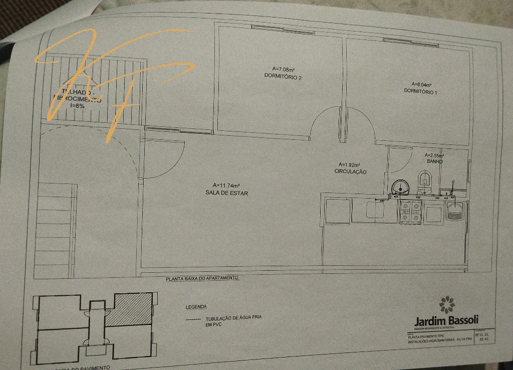 Apartamento, 2 quartos, 45 m² - Foto 3