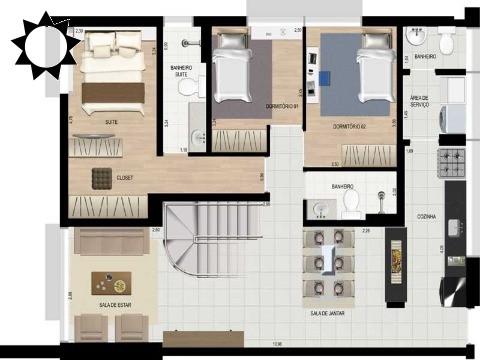 Cobertura à venda com 3 quartos, 186m² - Foto 26