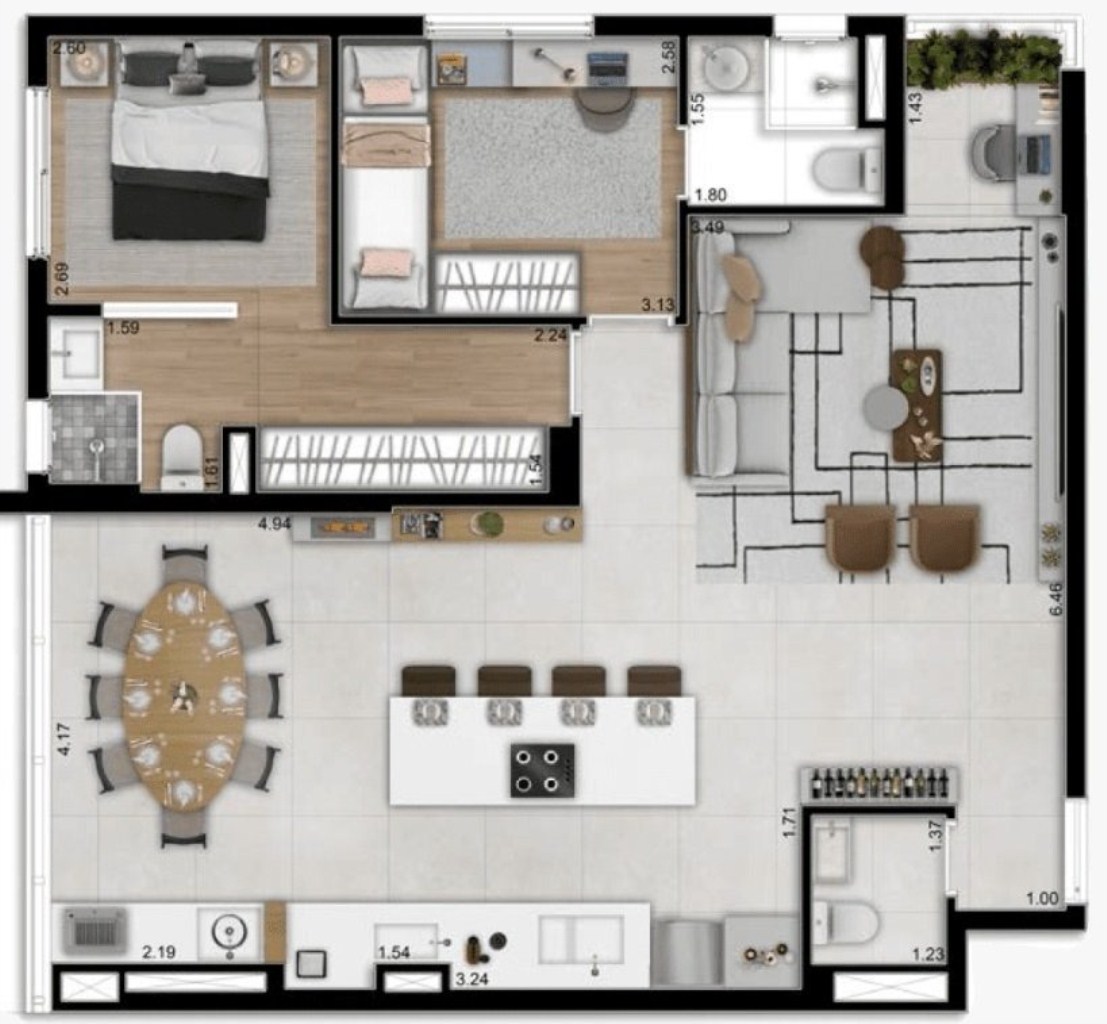 Cobertura à venda com 4 quartos, 177m² - Foto 46