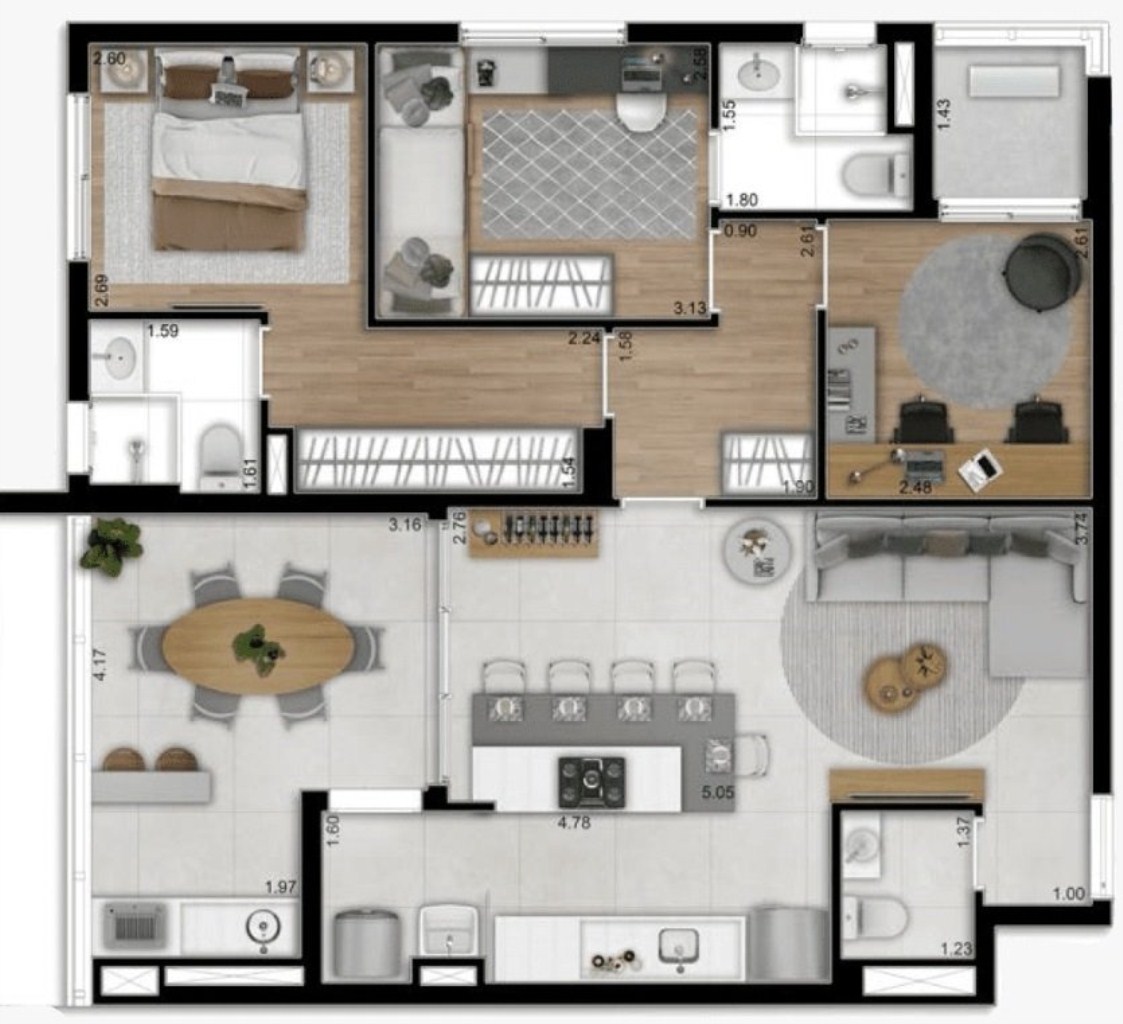 Cobertura à venda com 4 quartos, 177m² - Foto 44