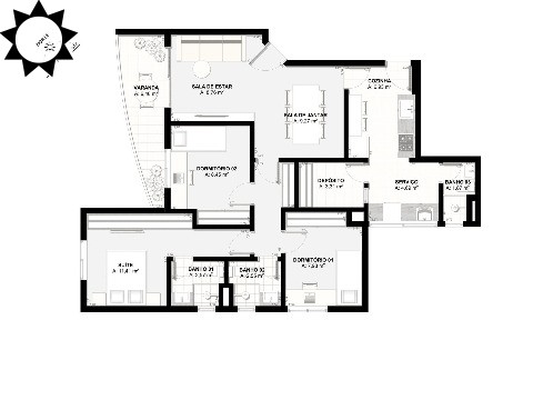 Apartamento à venda com 3 quartos, 114m² - Foto 13