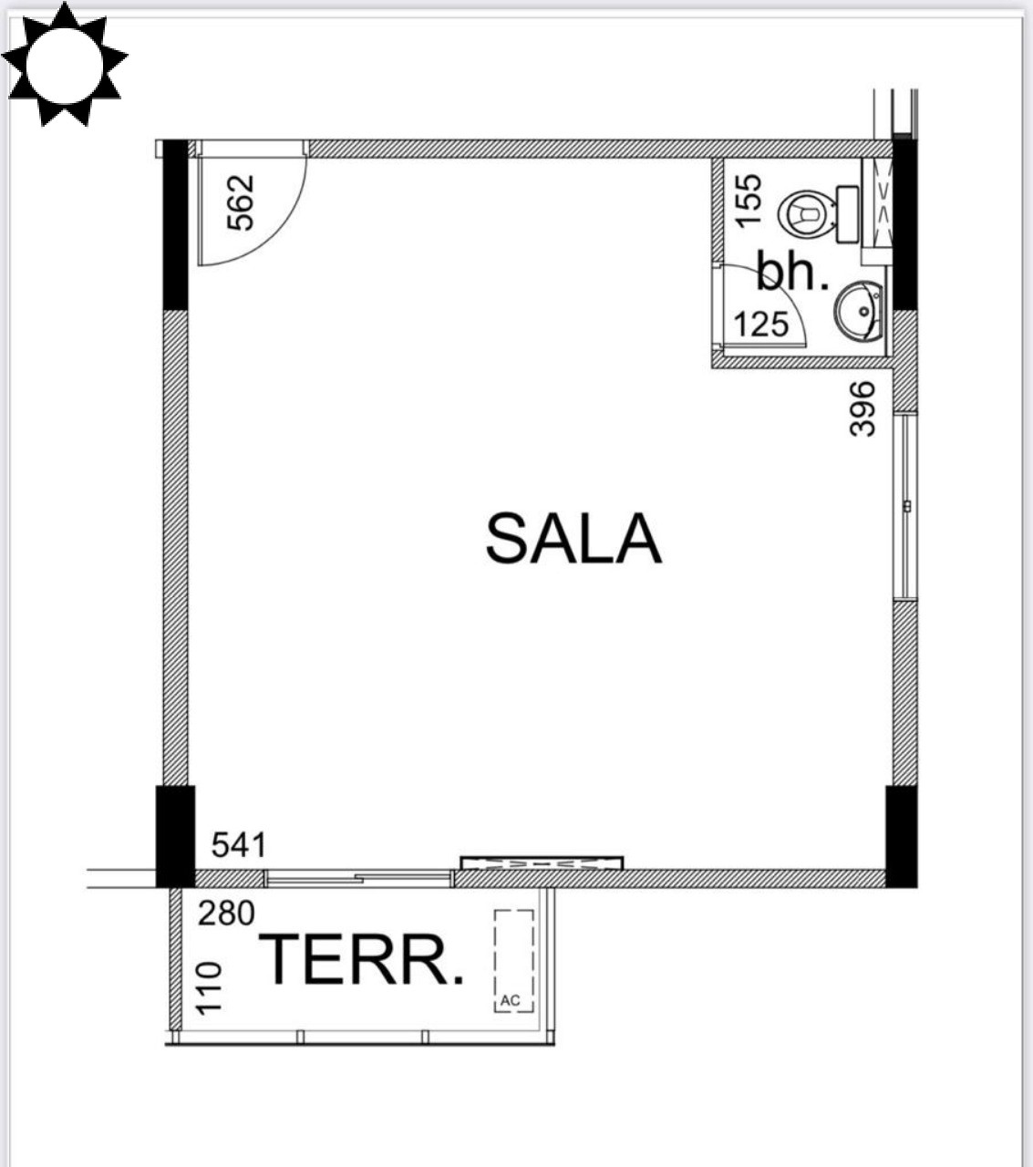 Conjunto Comercial-Sala para alugar, 37m² - Foto 5