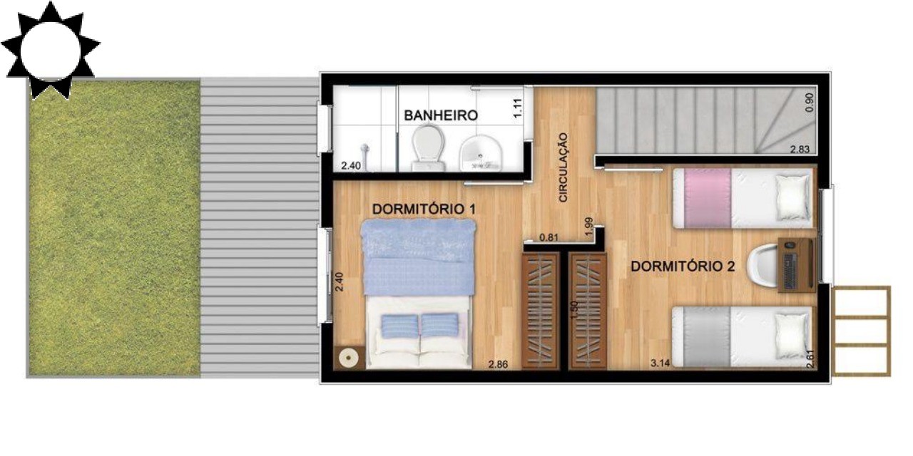 Casa à venda com 2 quartos, 48m² - Foto 21