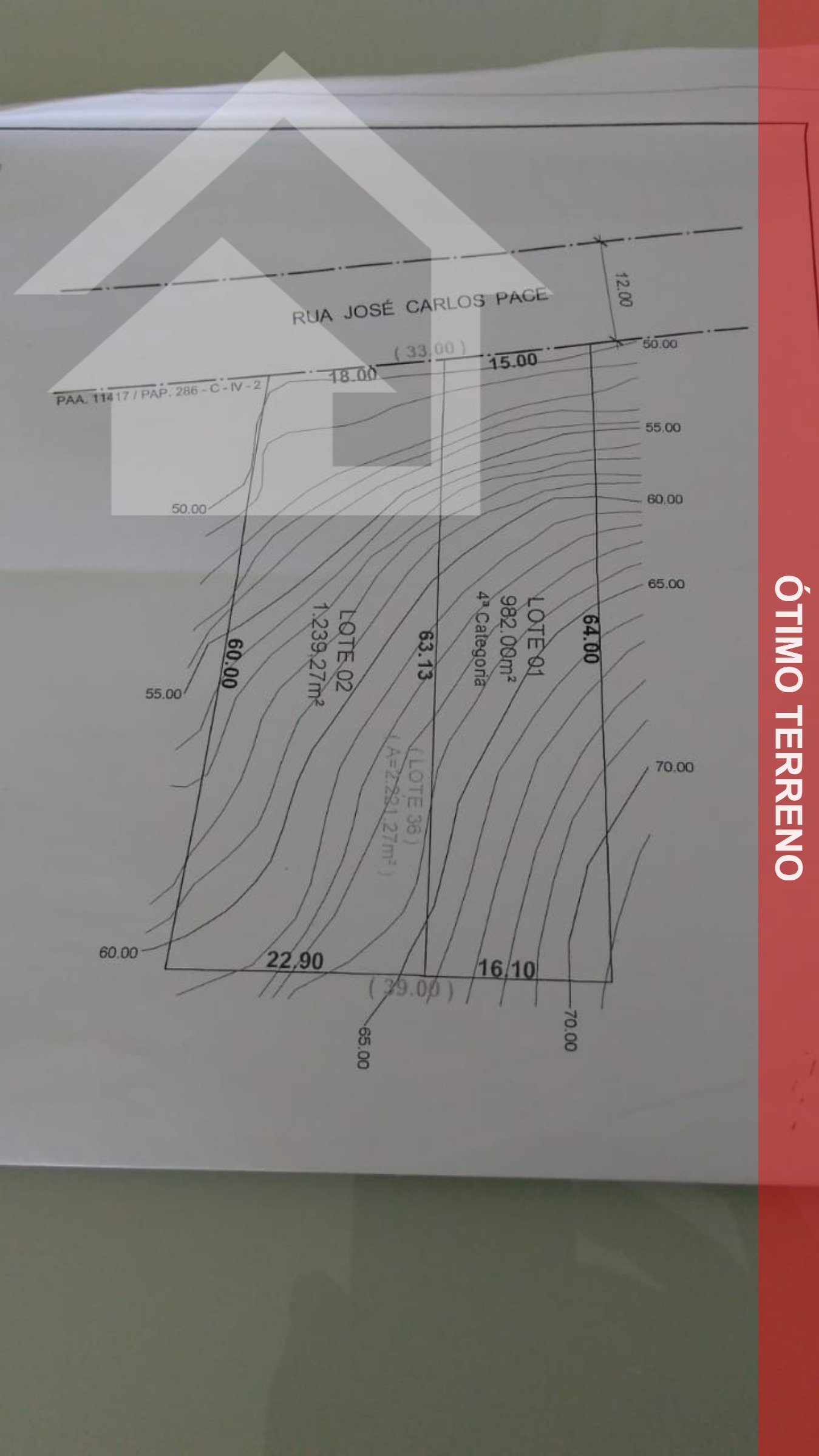 Terreno à venda, 982m² - Foto 2